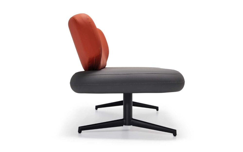 Round Modern Ofis Bekleme Koltuğu - Görsel 3