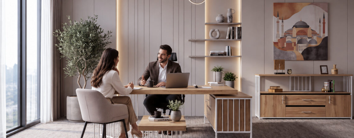 Küçük Ofis Dekorasyonu
